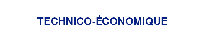 TECHNO ECONOMIQUE